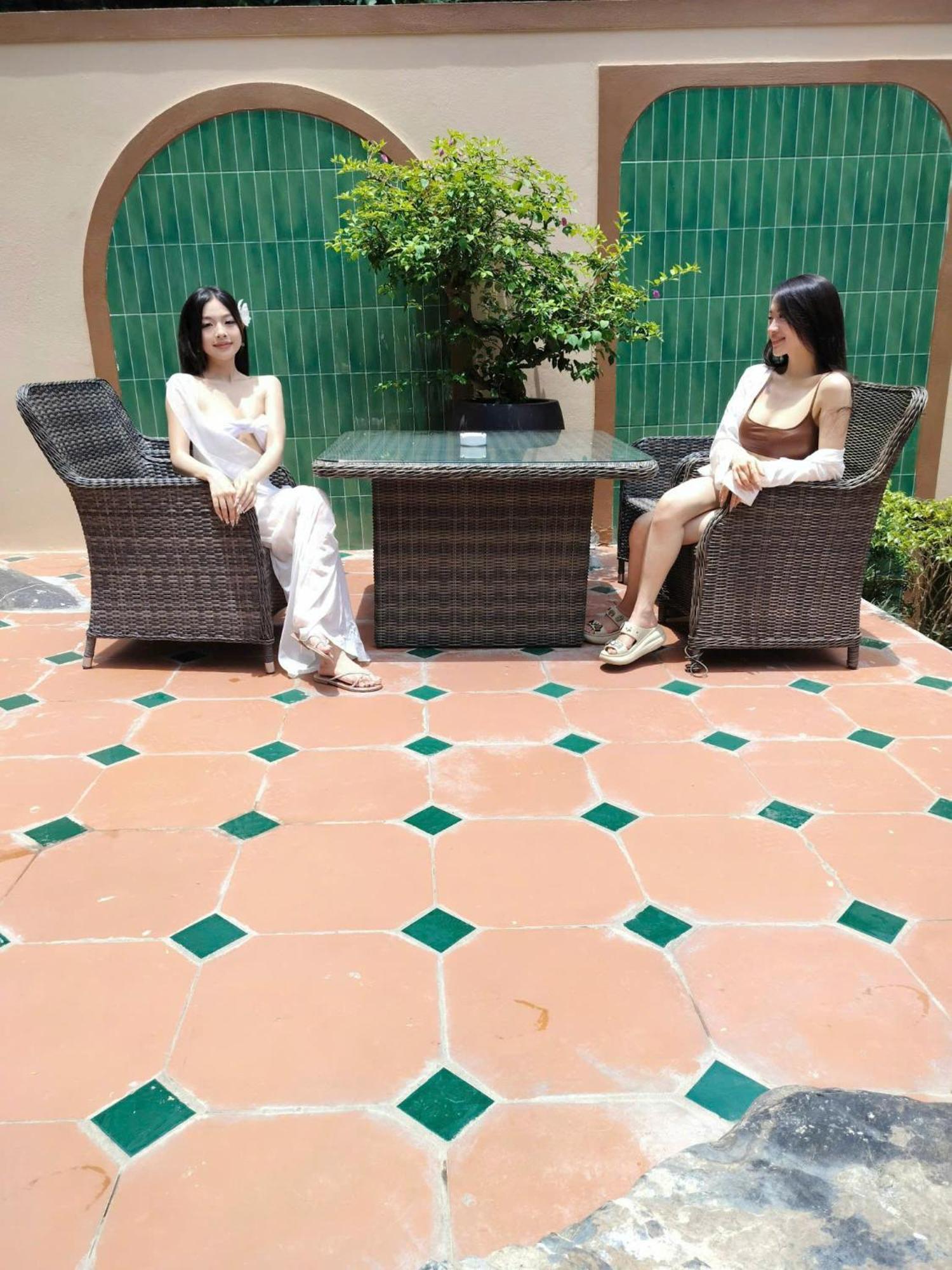 Camellia Garden Hotel Chan Chau Exterior foto